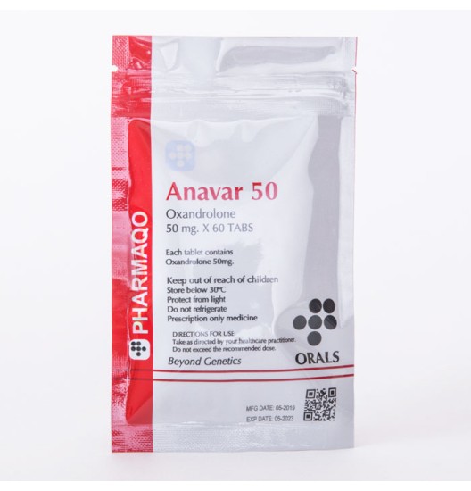 PHARMAQO Labs Anavar 50 50 Mg/ Tab